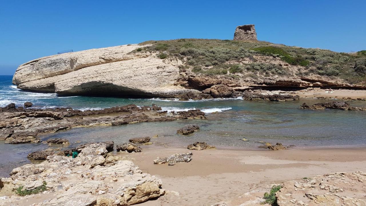 Villa Manuela sul mare S'Archittu Esterno foto